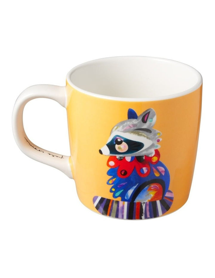 Pete Cromer Woodland Creatures Mug 375ML Racoon Gift Boxed