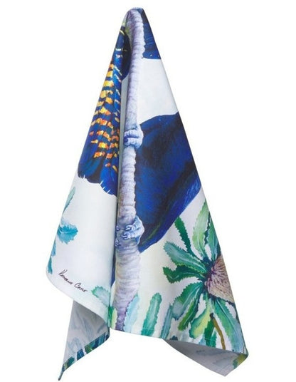 Katherine Castle Song of the South Tea Towel 50x70cm Black Cockatoo