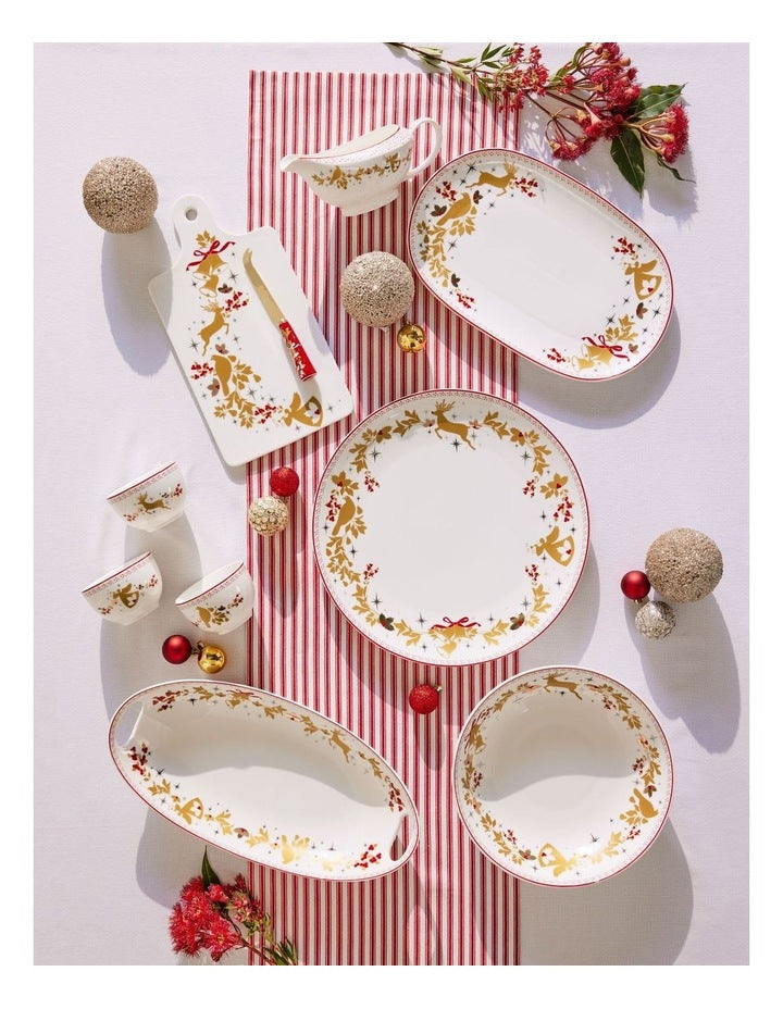 White Christmas 2026 Gravy Boat 480ML Gift Boxed