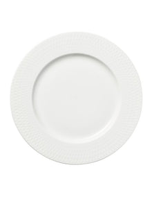 White Basics Diamonds Rim Side Plate 19cm