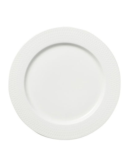 White Basics Diamonds Rim Entree Plate 23cm