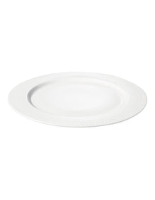White Basics Diamonds Rim Entree Plate 23cm