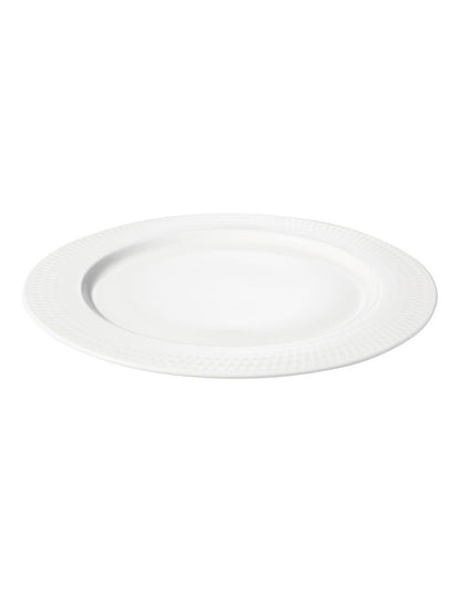 White Basics Diamonds Rim Entree Plate 23cm
