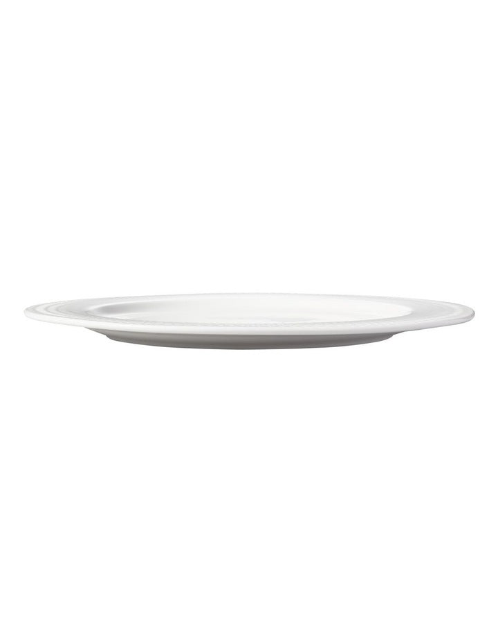 White Basics Diamonds Rim Entree Plate 23cm