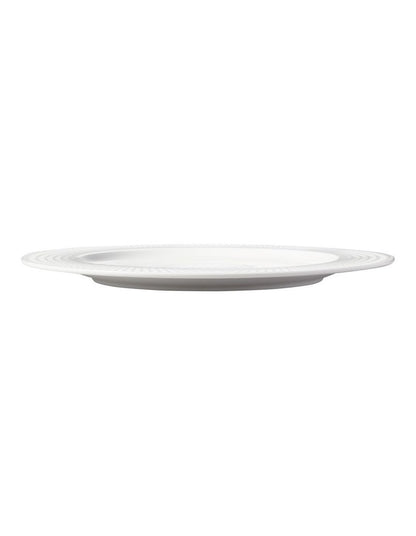 White Basics Diamonds Rim Dinner Plate 27cm