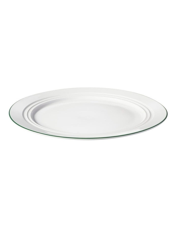 White Basics Edge Rim Entree Plate 23cm