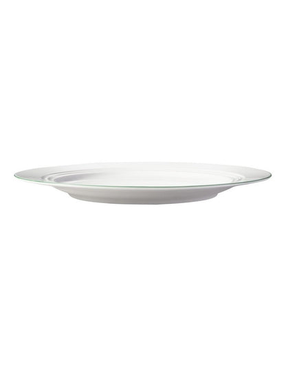White Basics Edge Rim Dinner Plate 27.5cm