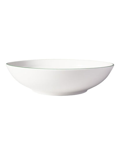 White Basics Edge Coupe Bowl Shallow 18.5x4.5cm