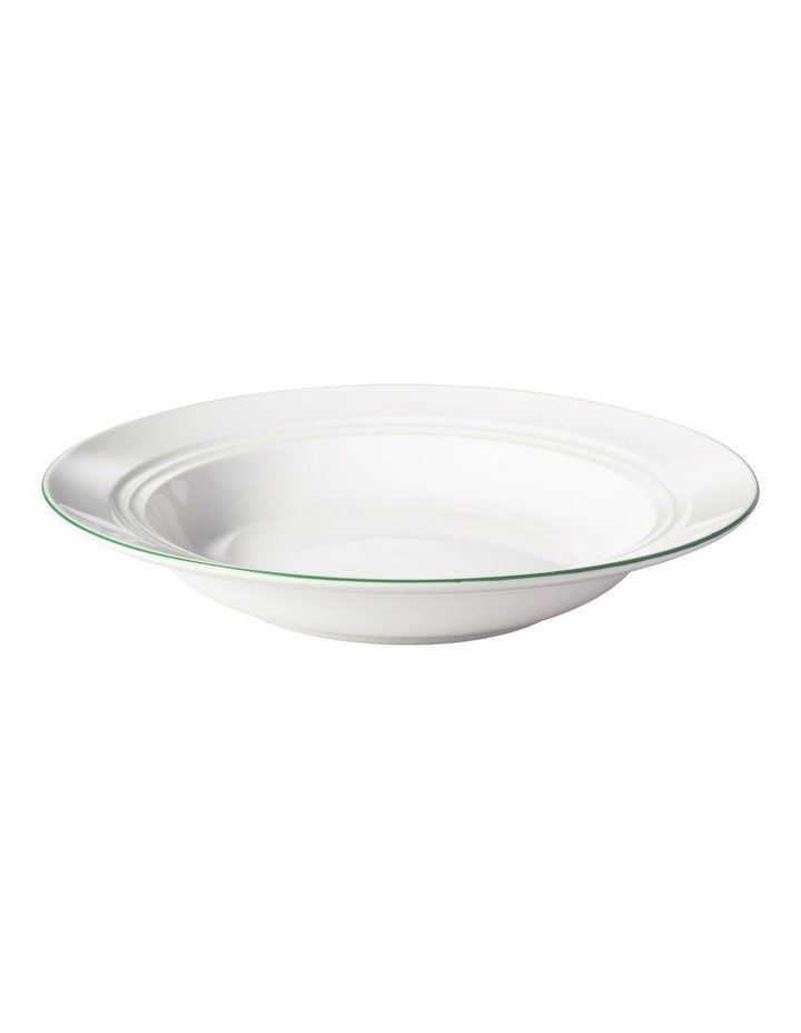 White Basics Edge Rim Soup Bowl 23x4.5cm