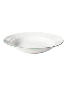 White Basics Edge Rim Soup Bowl 23x4.5cm