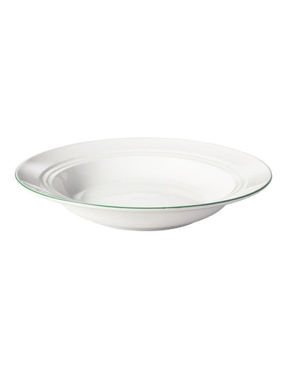 White Basics Edge Rim Soup Bowl 23x4.5cm