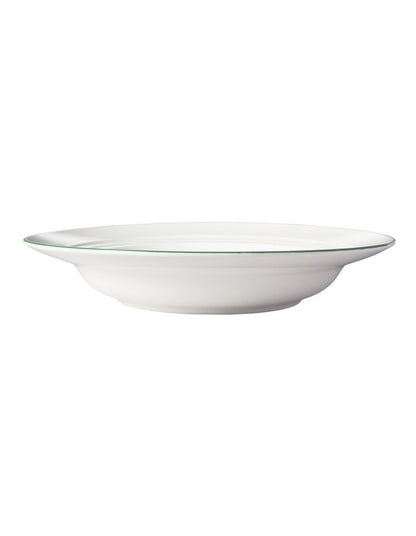 White Basics Edge Rim Soup Bowl 23x4.5cm