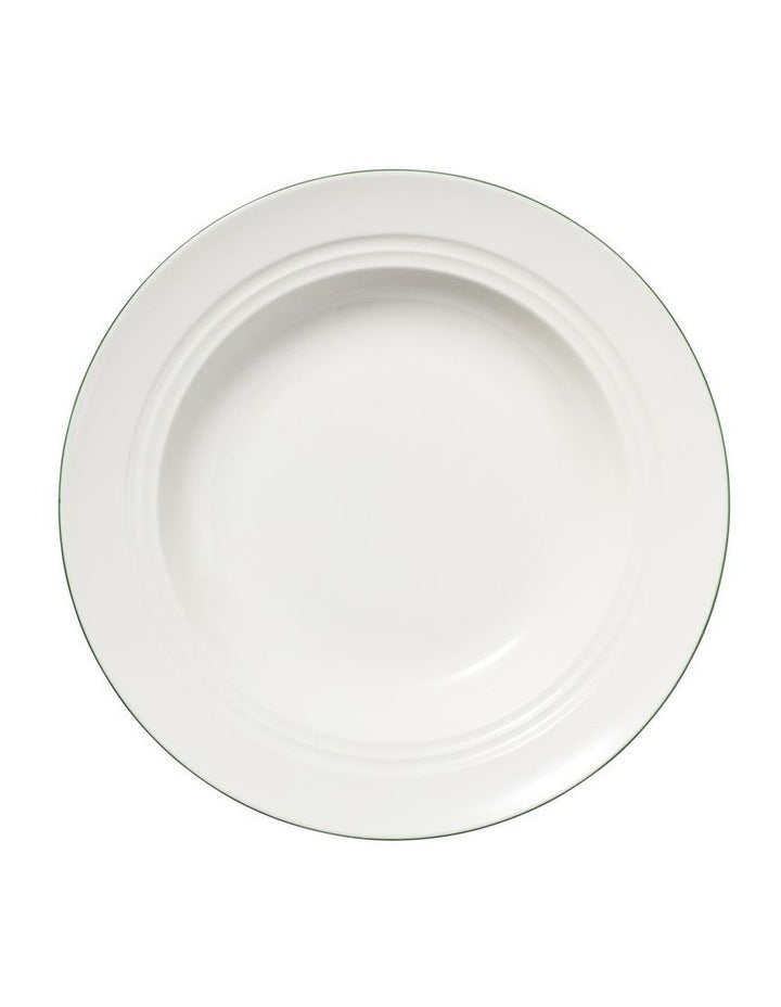 White Basics Edge Rim Soup Bowl 23x4.5cm