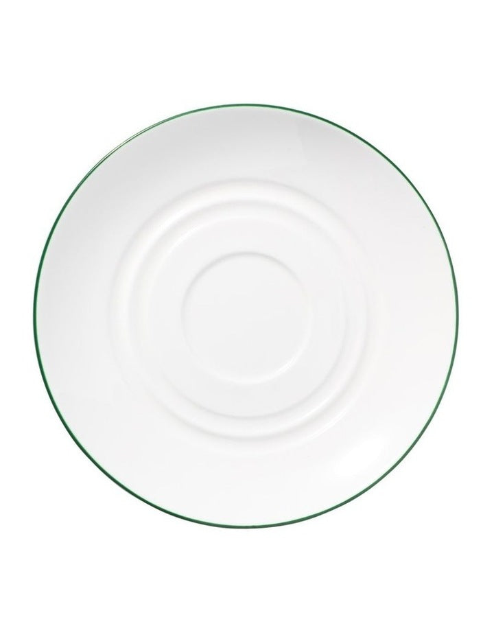 White Basics Edge Coupe Demi Cup & Saucer 90ML
