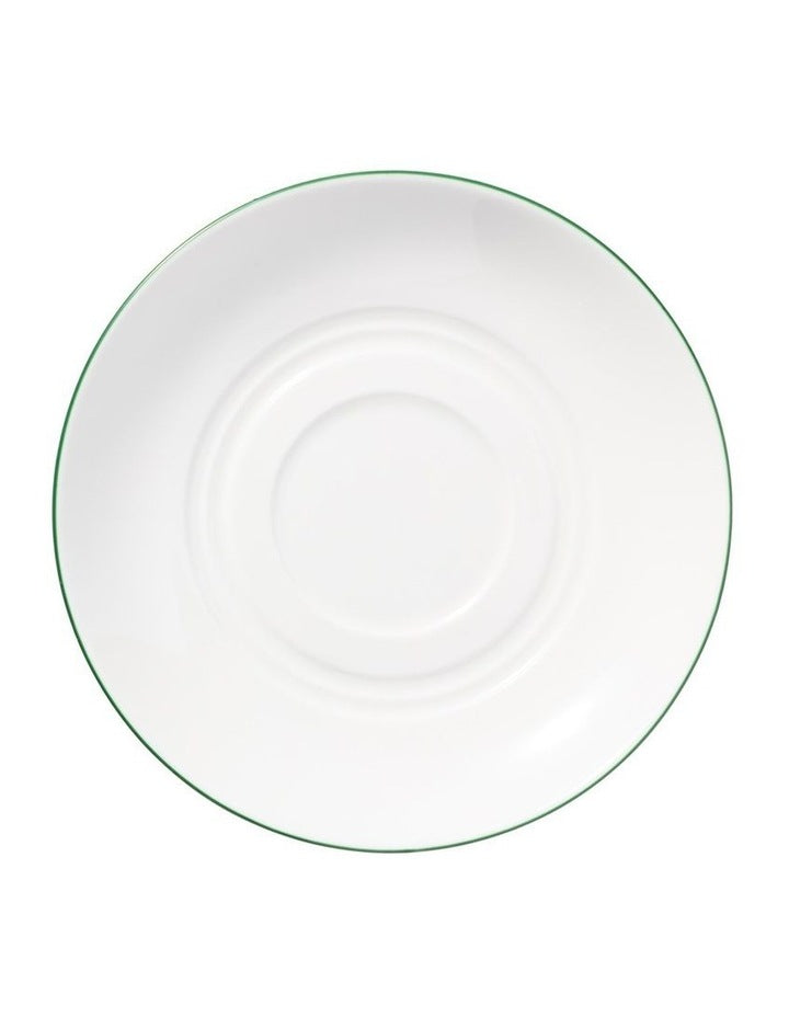 White Basics Edge Cup & Saucer 260ML