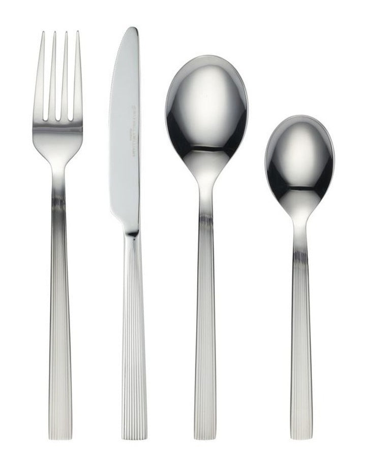 Auroline 16 Piece Cutlery Set Gift Boxed in Stainless Steel