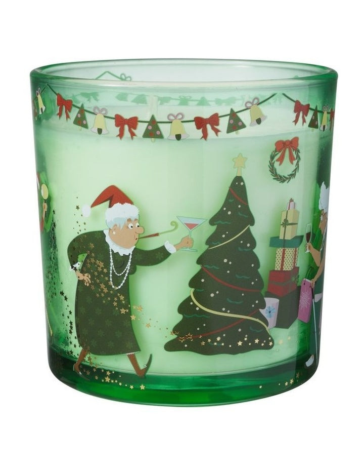Jolly Folk Festive Pine Fragrance Candle 600g Gift Boxed