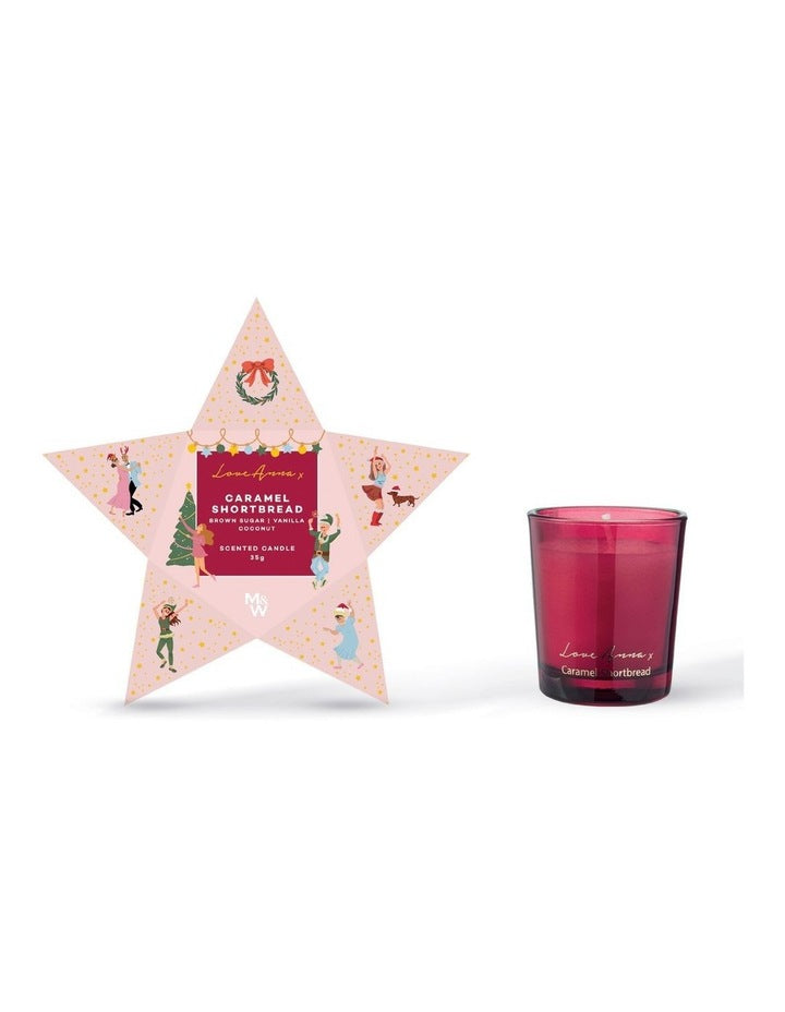 Jolly Folk Caramel Shortbread Fragrance Candle 35g Star Gift Boxed