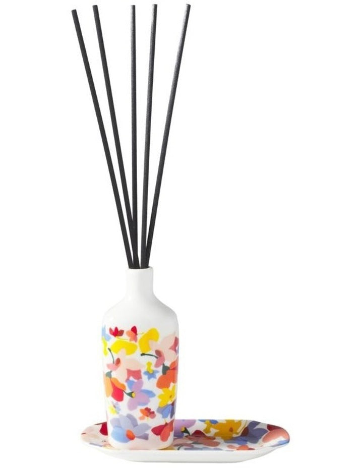 Prudence De Marchi Dancing Flowers Diffuser & Tray Gift Boxed Set
