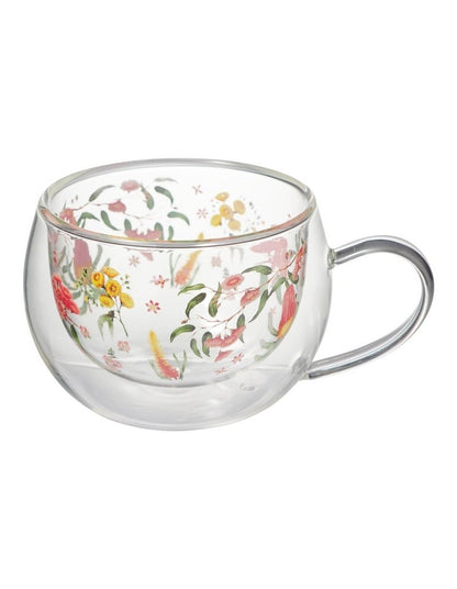 Blend Honey Wattle Double Wall Cup & Saucer 270ML Gift Boxed