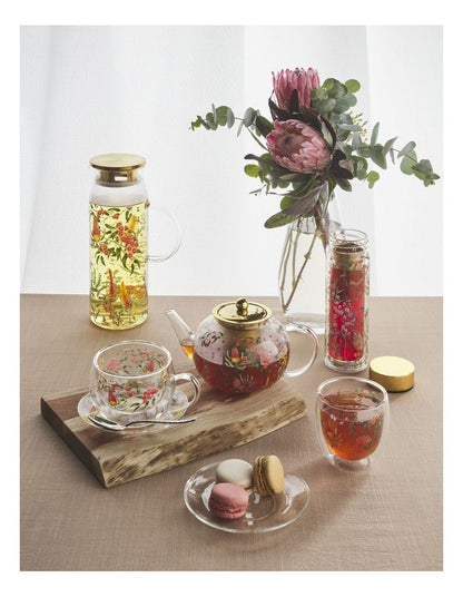 Blend Honey Wattle Double Wall Cup & Saucer 270ML Gift Boxed