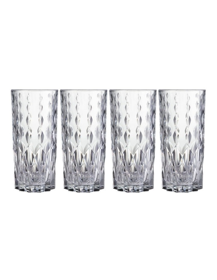 Francesca Highball 340ml Set of 4 Gift Boxed