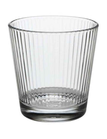 Maxwell & Wiliams Deco Rib Tumbler Glass 420ML Set of 6 Gift Boxed