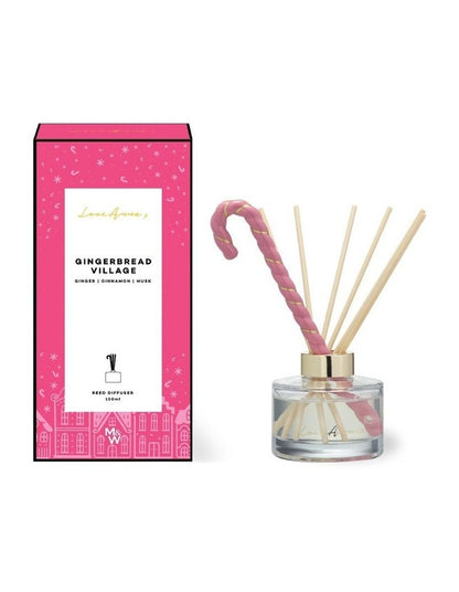 Botanika Christmas Diffuser 150ML Gingerbread Village Gift Boxed