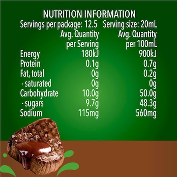 Fountain Steak Sauce 250mL