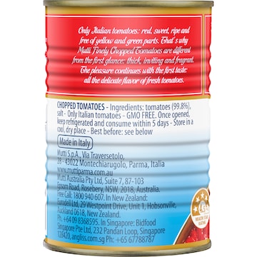 Mutti Polpa Finely Chopped Tomatoes 400g