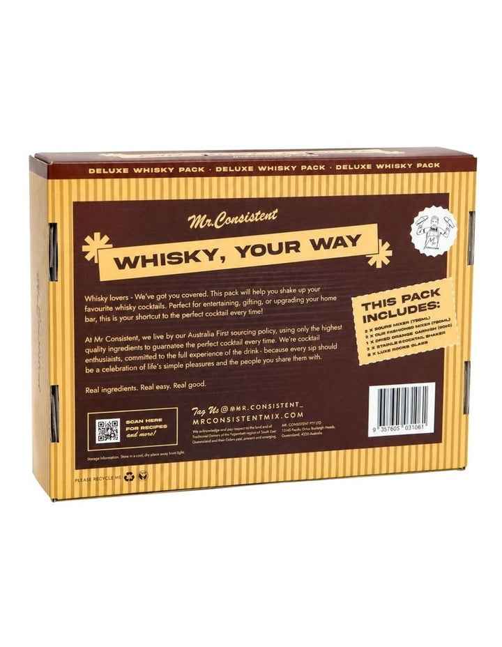 Mr. Consistent Deluxe Whiskey Pack