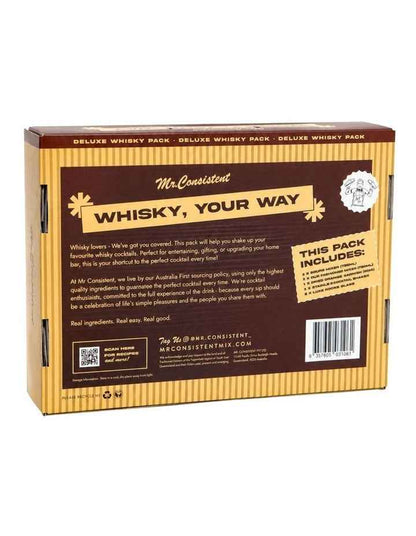 Mr. Consistent Deluxe Whiskey Pack