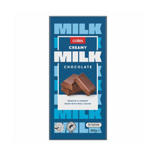 COLES BELGIAN BLOCK CHOCOLATE MILK 200G