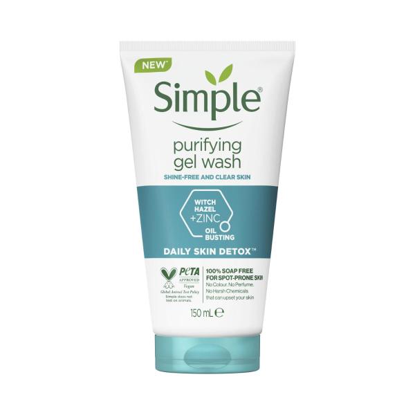 Cleansing Facial Wash Gel Daily Skin Detox Purifying