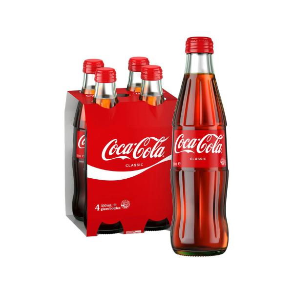 COCA COLA SOFT DRINK GLASS:COCA COLA:.:1.32 LITRE
