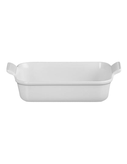 Heritage Rect Dish 26cm White