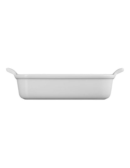Heritage Rect Dish 26cm White