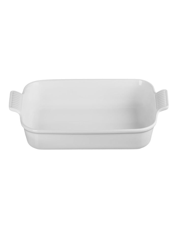 Heritage Rect Dish 32cm White