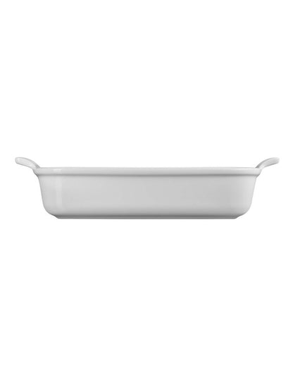 Heritage Rect Dish 32cm White
