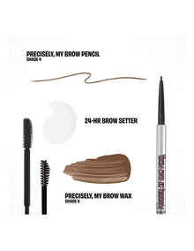 The Brow Booth Limited Edition Full-Size & Mini Brow Trio in Shade 4