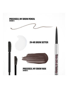 The Brow Booth Limited Edition Full-Size & Mini Brow Trio in Shade 5