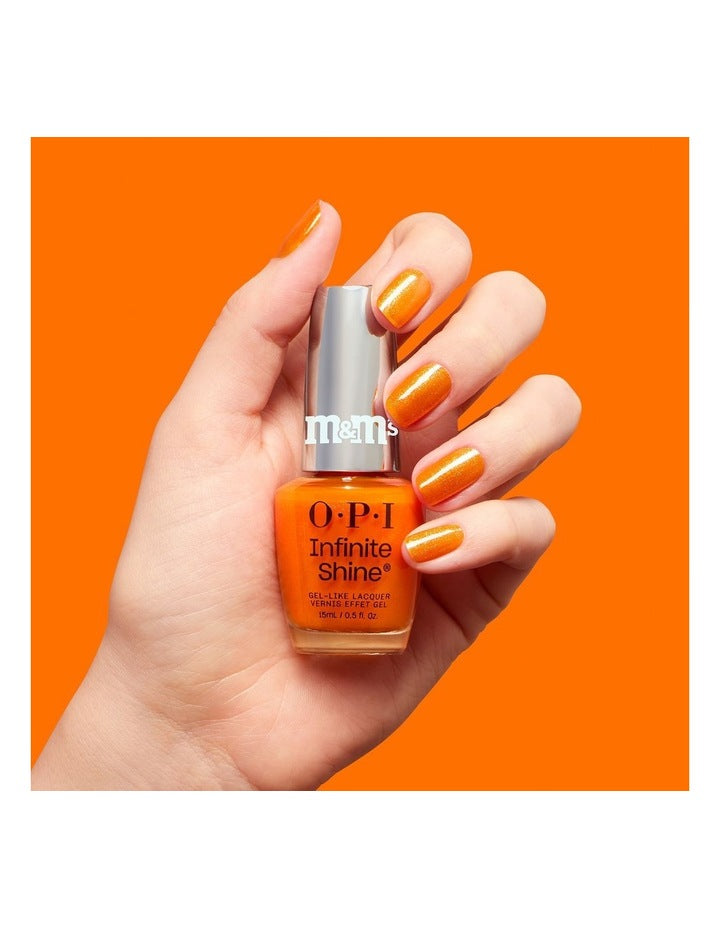 OPI x M&M's Infinite Shine Jingle Bell Crunch 15ml