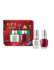 OPI x M&M's Collection Infinite Shine Duo Gift Set - Mmmore to Enjoy, On The Sweet List  2x15ml