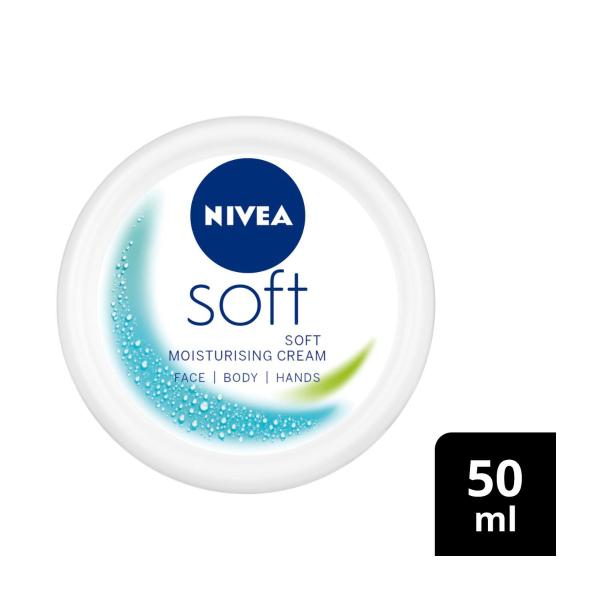 Soft Cream Travel Mini Lotion Moisturiser + Jojoba Oil & Vitamin E