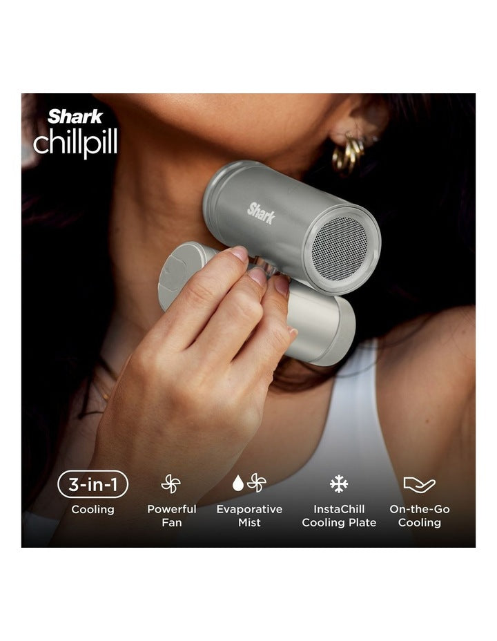 Shark ChillPill 3-in-1 Personal Cooling System in White, FA021ANZ