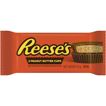 Reese's Peanut Butter Cups Milk Chocolate 42g