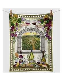 Tea Towel Vineyard Visions