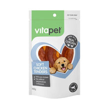 VITAPET DOG TREATS SOFT CHICKEN TENDERS 100G