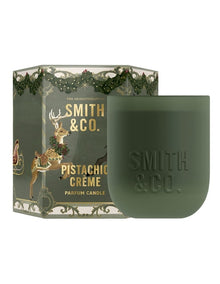Smith & Co Festive Pistachio Creme Candle 80g