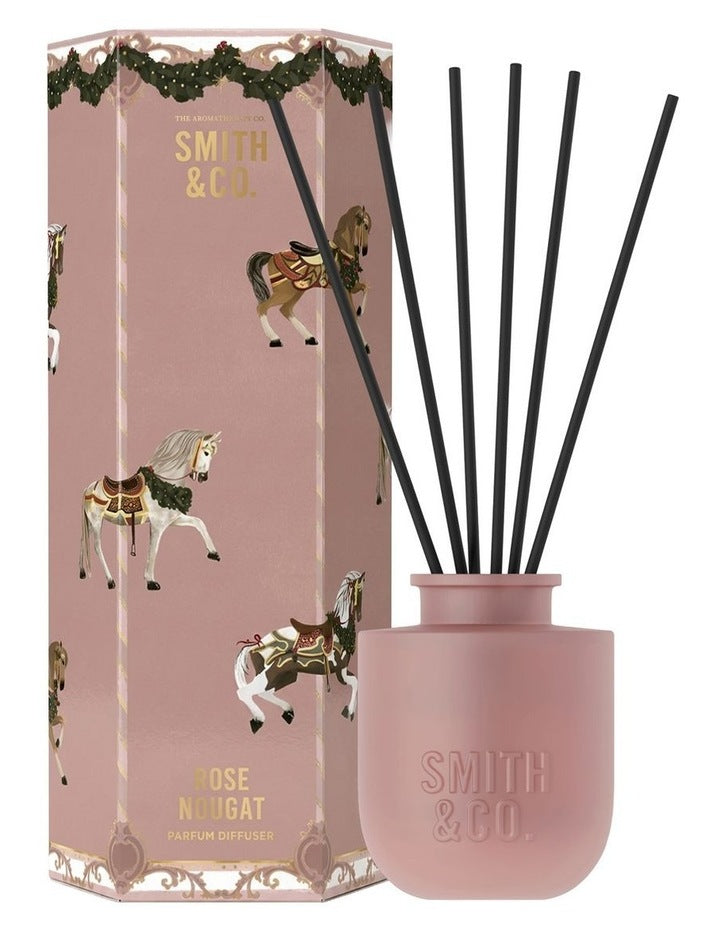 Smith & Co Festive Rose Nougat Diffuser 100ml